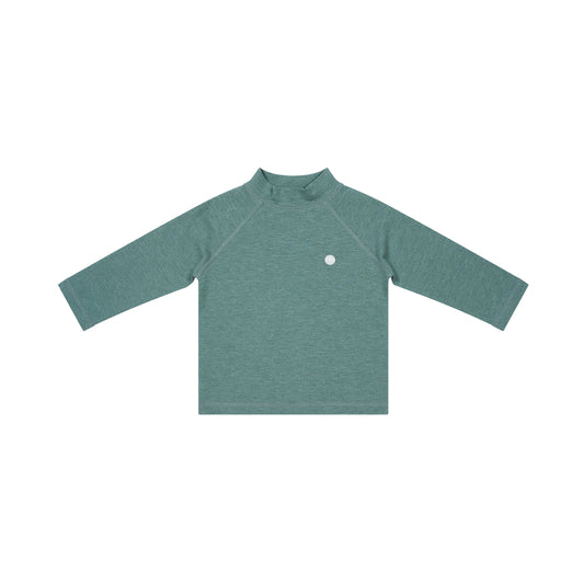 Tanboocel Basics Mock Neck Long Sleeve Shirt – Misty Moss