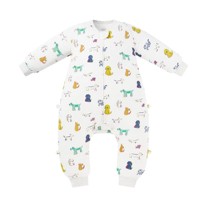 Organic Cotton Long Sleeve Footed Sleep Bag | 1.0 TOG – Bingo