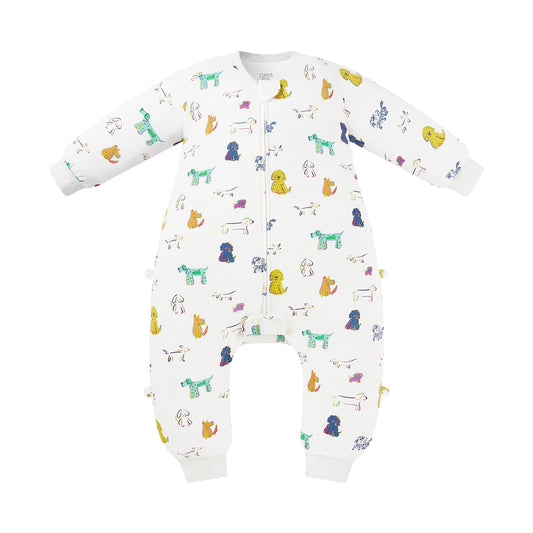 Organic Cotton Long Sleeve Footed Sleep Bag | 1.0 TOG – Bingo