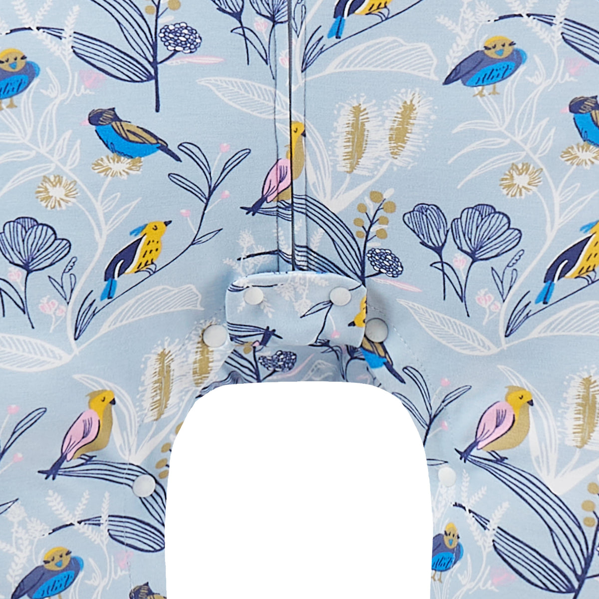Bamboo Muslin Raglan Long Sleeve Footed Sleep Bag | 2.5 TOG – Alouette