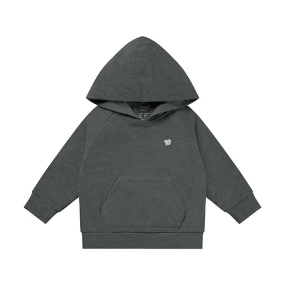 Bamboo Cotton Basics Hoodie – Charcoal