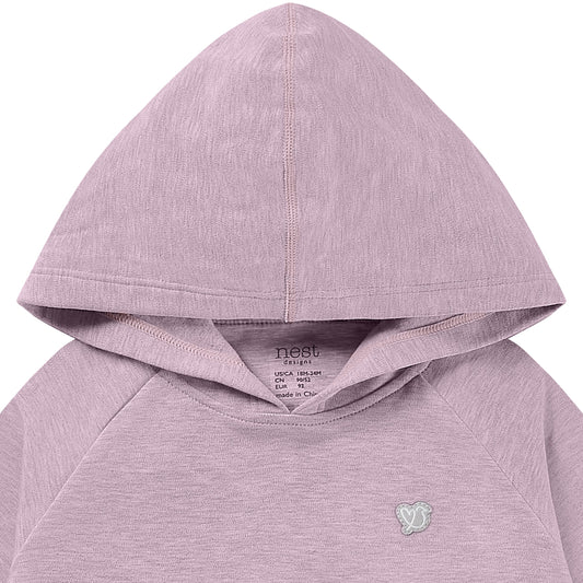 Bamboo Cotton Basics Hoodie – Dusty Rose