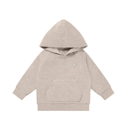 Bamboo Cotton Basics Hoodie – Warm Taupe