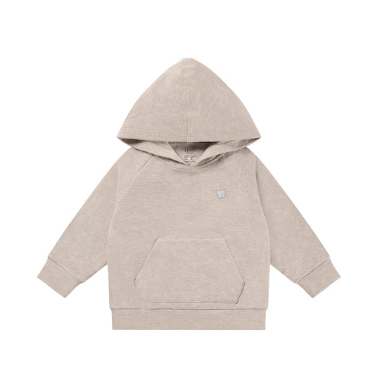 Bamboo Cotton Basics Hoodie – Warm Taupe