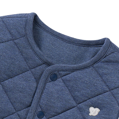 Tanboocel Basics Quilted Jacket – Vintage Indigo