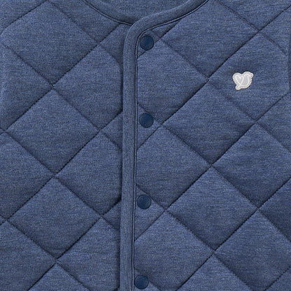 Tanboocel Basics Quilted Jacket – Vintage Indigo