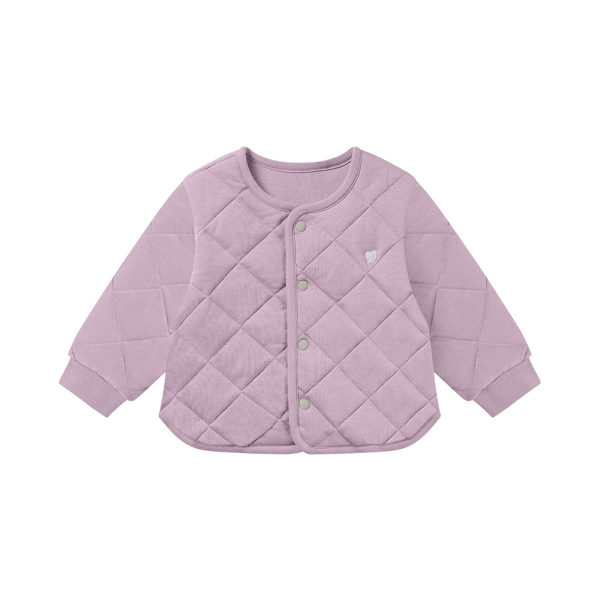 Tanboocel Basics Quilted Jacket – Dusty Rose