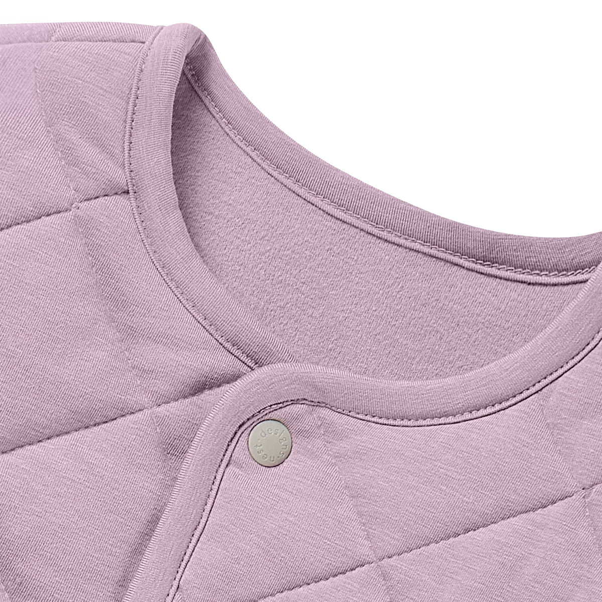 Tanboocel Basics Quilted Jacket – Dusty Rose
