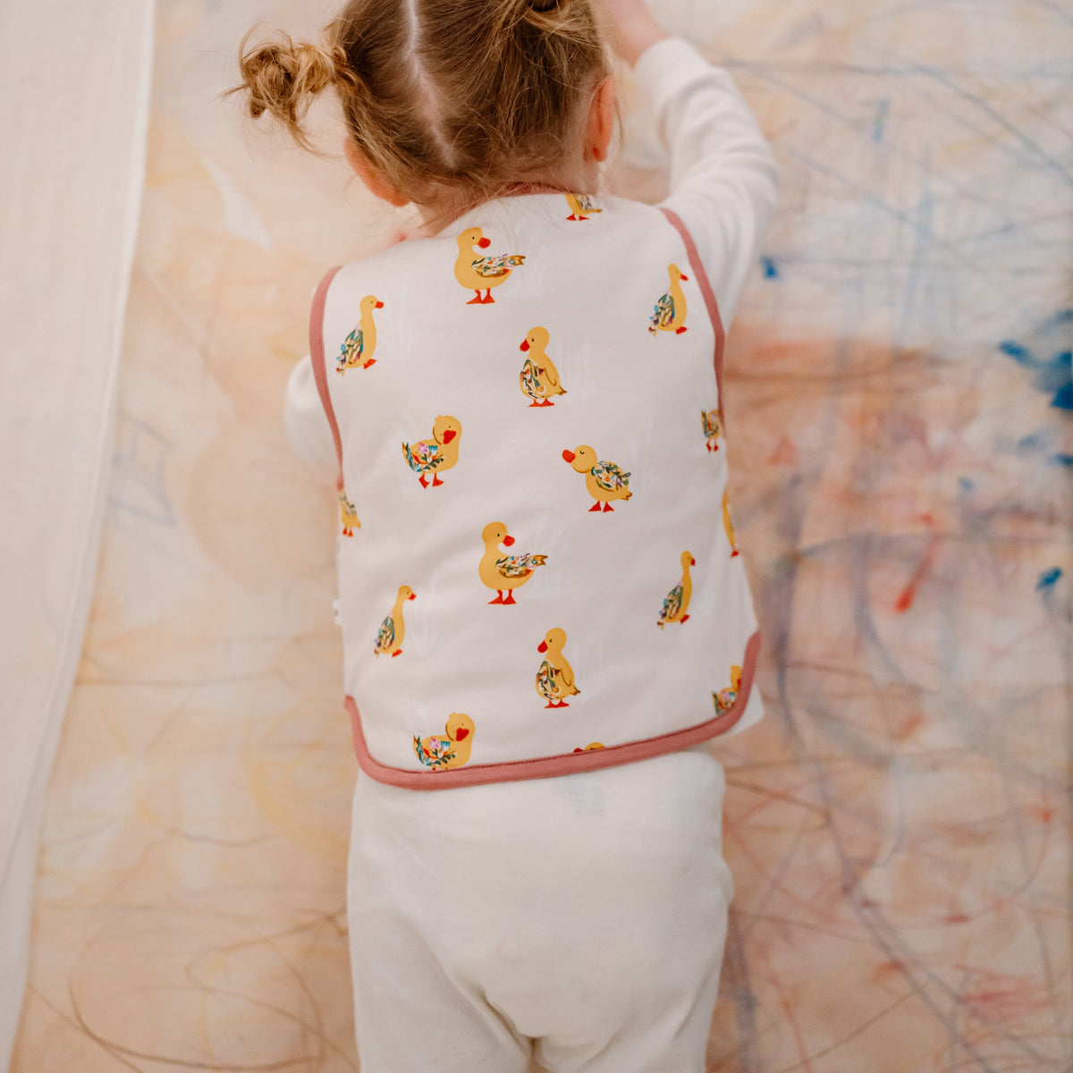 Organic Cotton Quilted Vest – Five Little Ducks