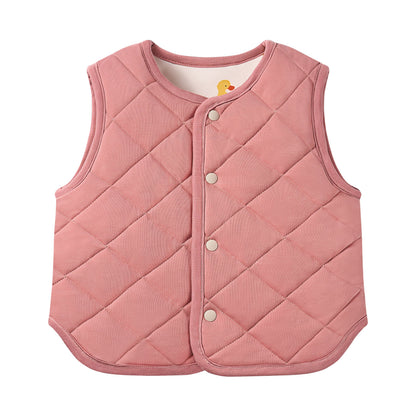 Organic Cotton Quilted Vest – Five Little Ducks