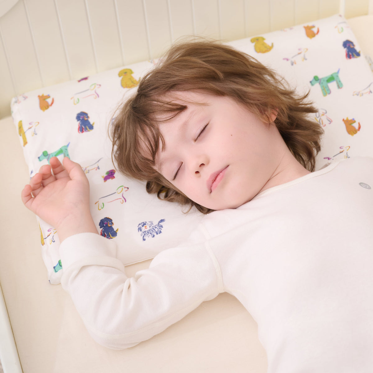 Bamboo Cotton Jersey Nook Toddler Pillow with Pillowcase – Bingo