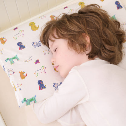 Bamboo Cotton Jersey Nook Toddler Pillow with Pillowcase – Bingo