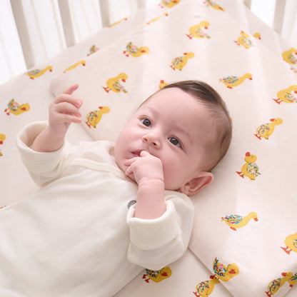 Bamboo Cotton Jersey Nook Toddler Pillow with Pillowcase – Five Little Ducks