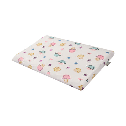 Bamboo Cotton Jersey Nook Toddler Pillow with Pillowcase – Muffin Man