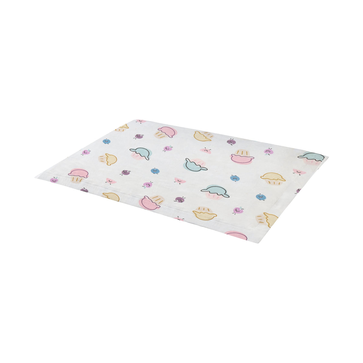 Bamboo Cotton Jersey Toddler Pillowcase (S) – Muffin Man