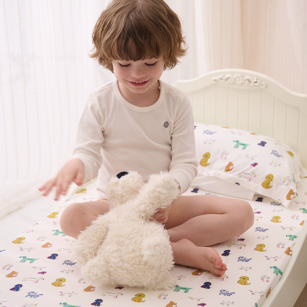 Bamboo Cotton Jersey Nook Twin Fitted Sheet – Bingo