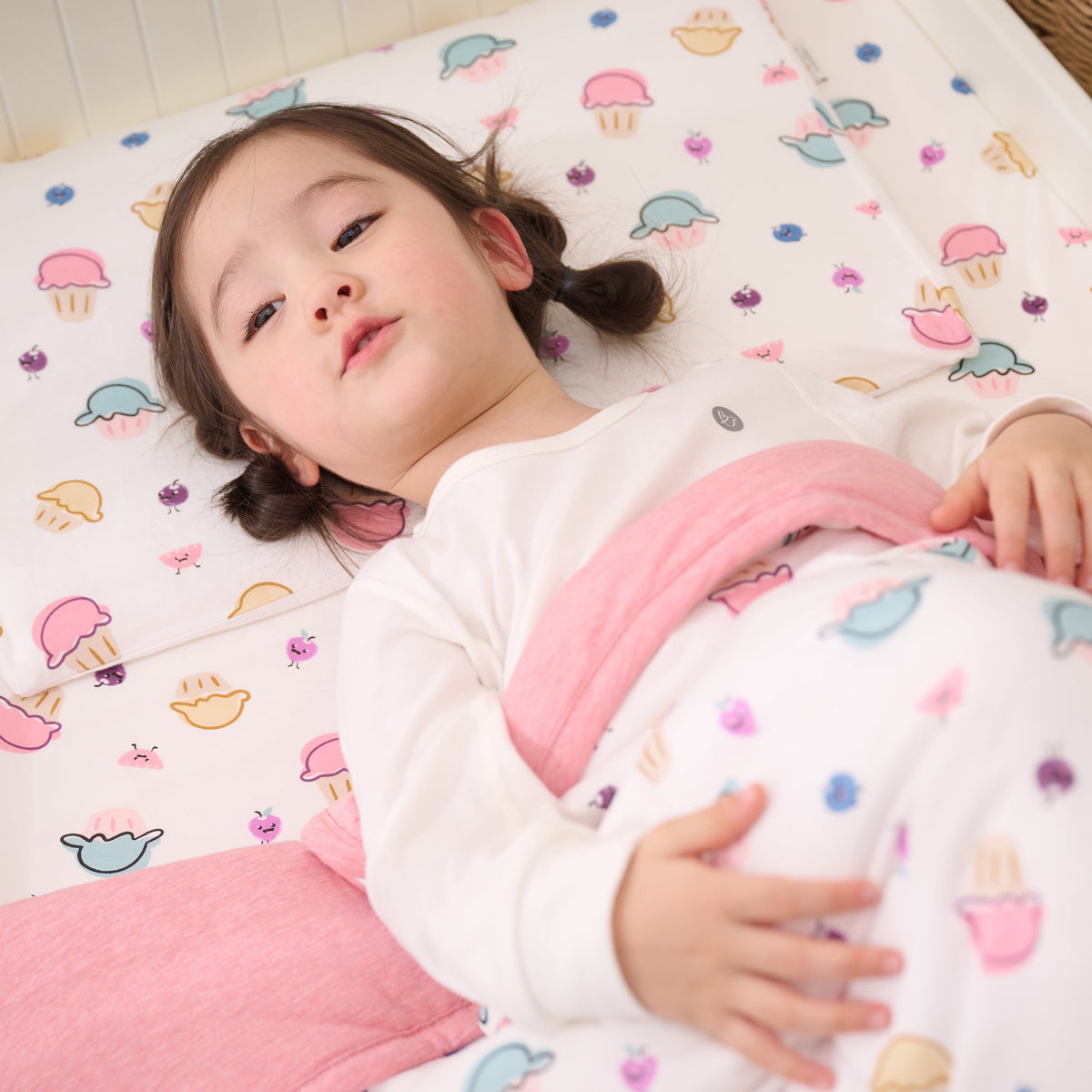 Bamboo Jersey Nook Quilted Cozy Blanket | 2.0 TOG – Muffin Man (Twin)