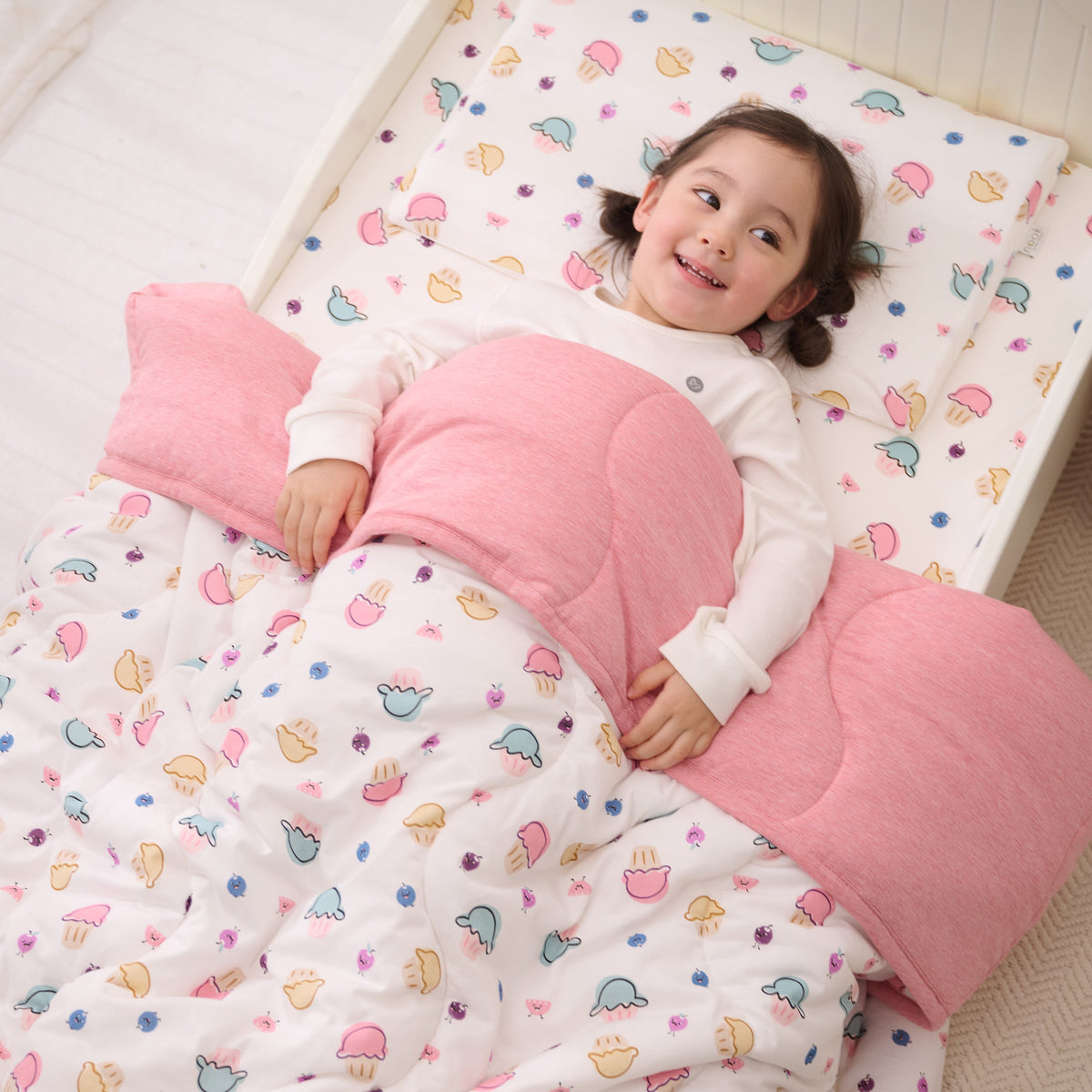 Bamboo Jersey Nook Quilted Cozy Blanket | 2.0 TOG – Muffin Man (Twin)