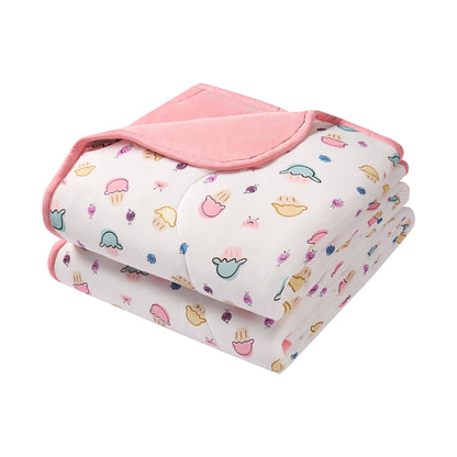 Bamboo Jersey Nook Quilted Cozy Blanket | 2.0 TOG – Muffin Man (Twin)