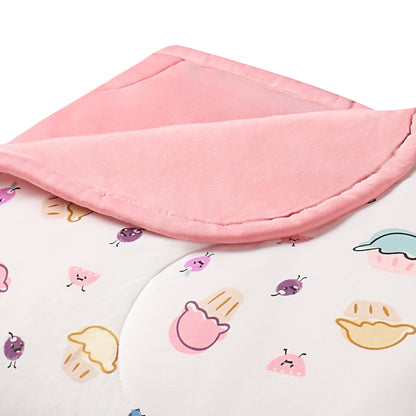 Bamboo Jersey Nook Quilted Cozy Blanket | 2.0 TOG – Muffin Man (Twin)
