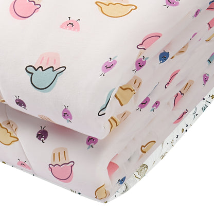 Bamboo Jersey Nook Quilted Cozy Blanket | 2.0 TOG – Muffin Man (Twin)