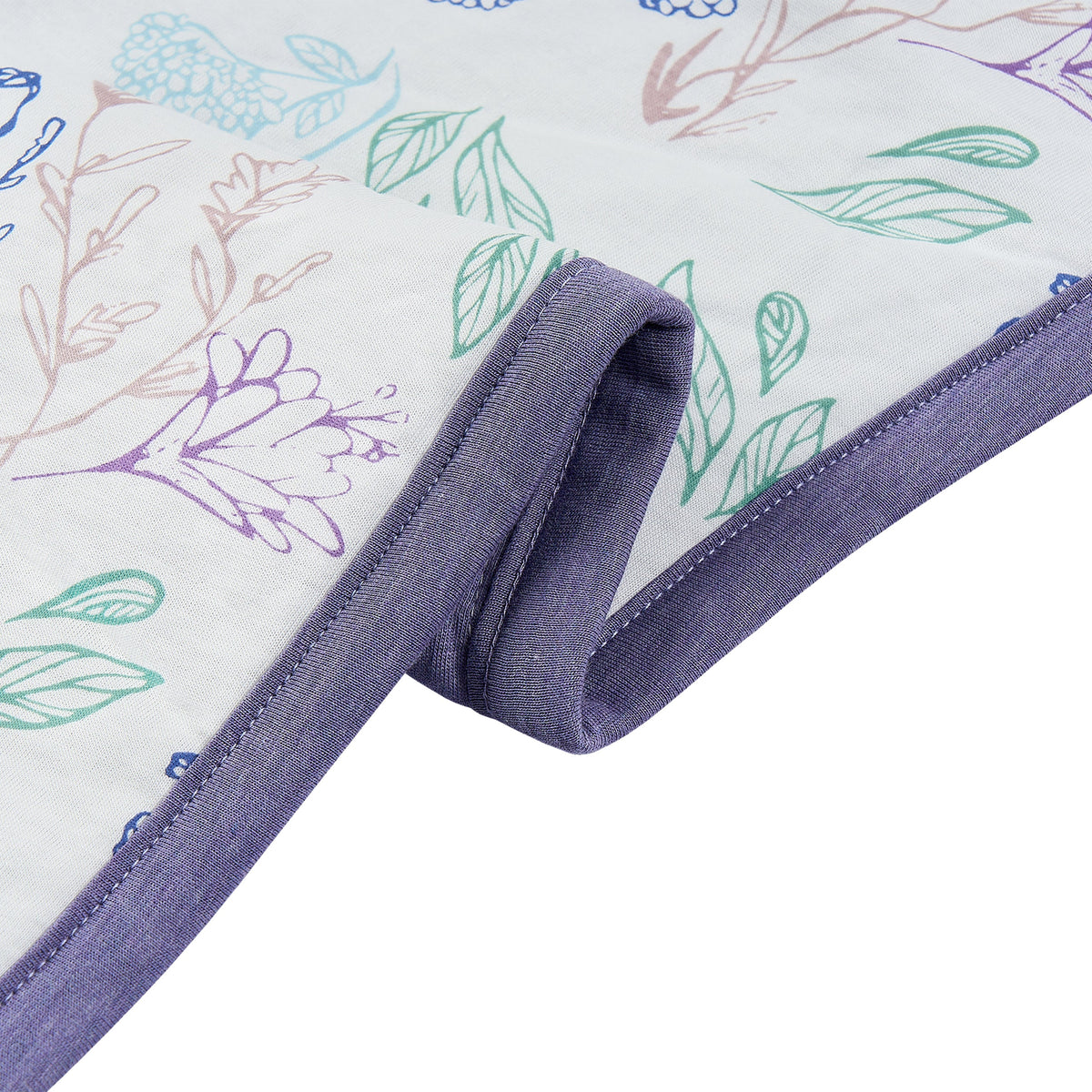 Bamboo Jersey Nook Quilted Cozy Blanket | 2.0 TOG – Breezy Blooms (Double)