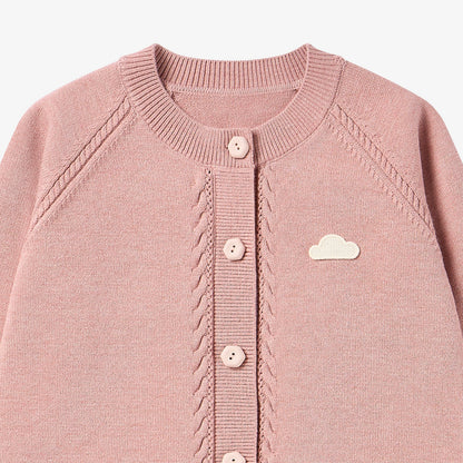 Cloud Cable Knit Cardigan - Oceanview