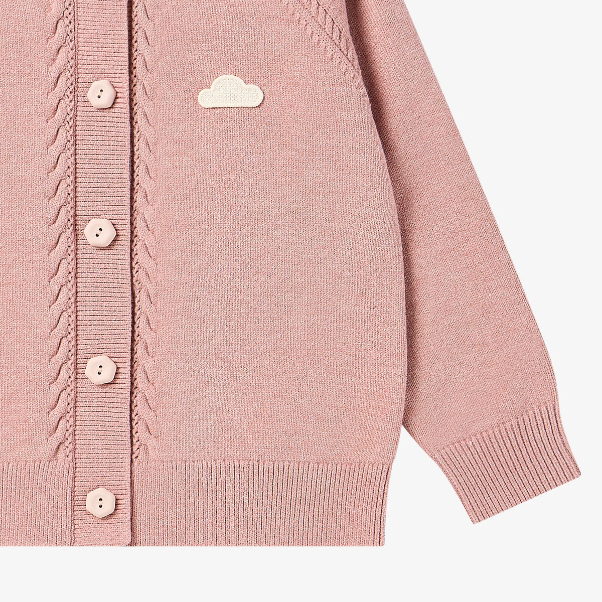 Cloud Cable Knit Cardigan - Oceanview