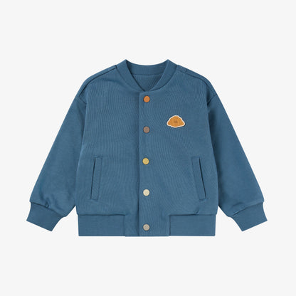 Smiley Brunch Baseball Jacket - Oceanview