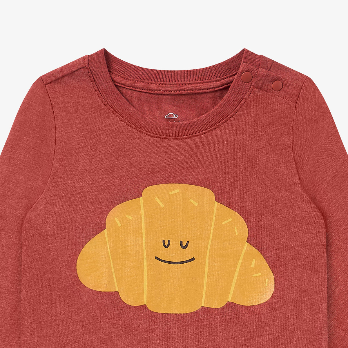 Bamboo Jersey Munchies Long Sleeve Tee - Redwood Burl