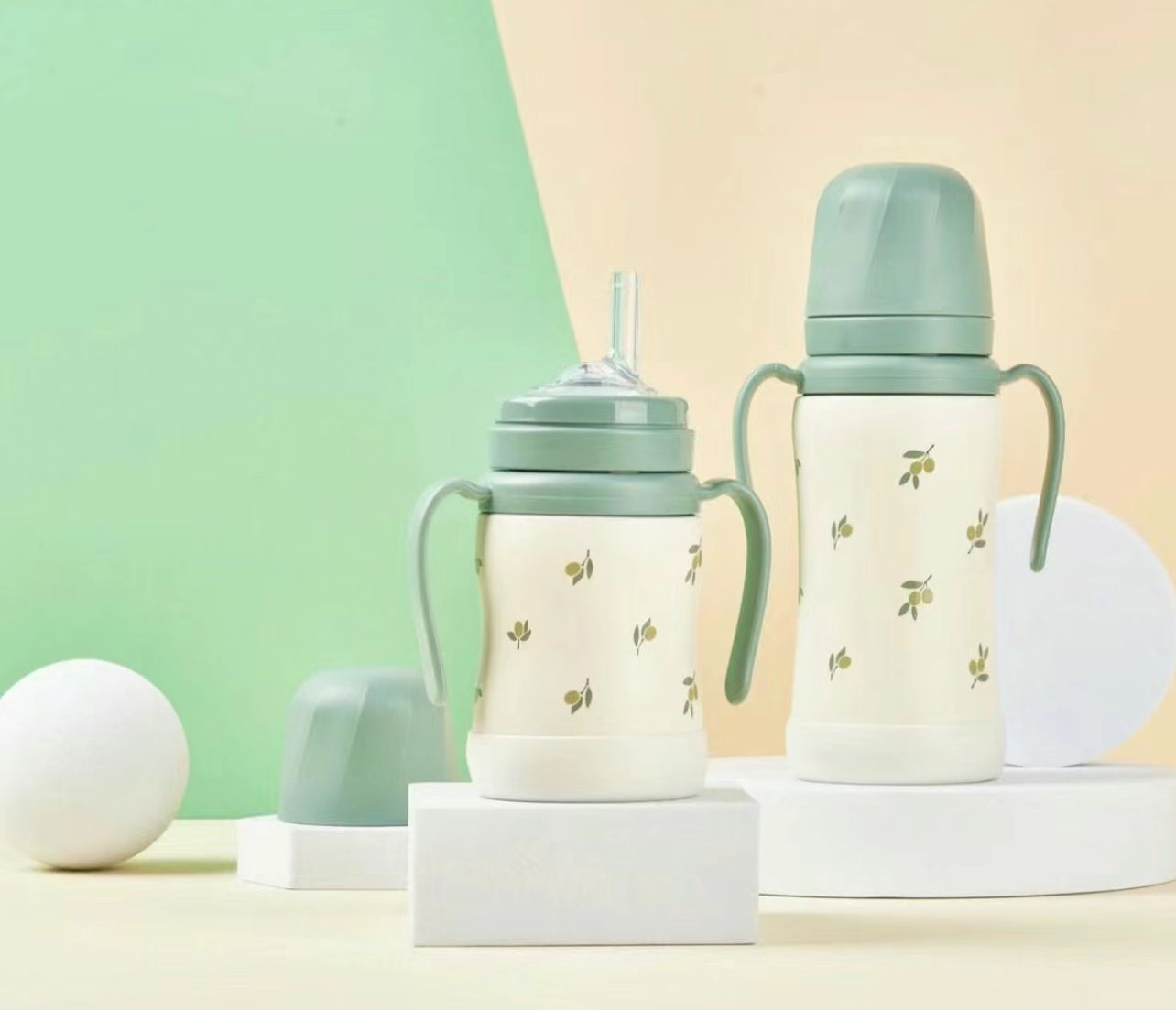 Grosmimi Stainless Straw Cup 300ML - Hello Kids Baby Store