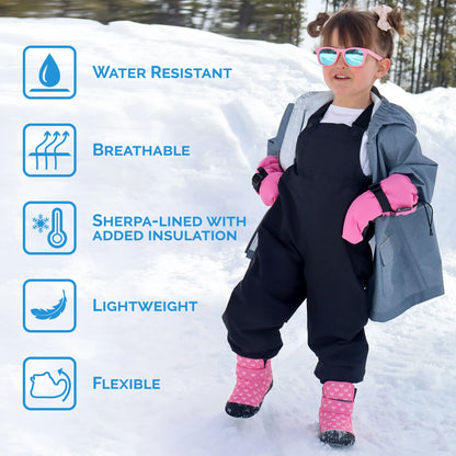 Kids Insulated Ankle Boots | Navy Forest - Hello Kids Baby Store