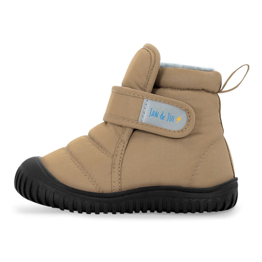 Kids Insulated Ankle Boots | Soft Brown - Hello Kids Baby Store