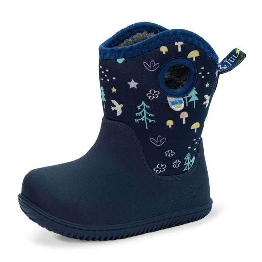 Kids Lite Waterproof Boots | Navy Forest - Hello Kids Baby Store