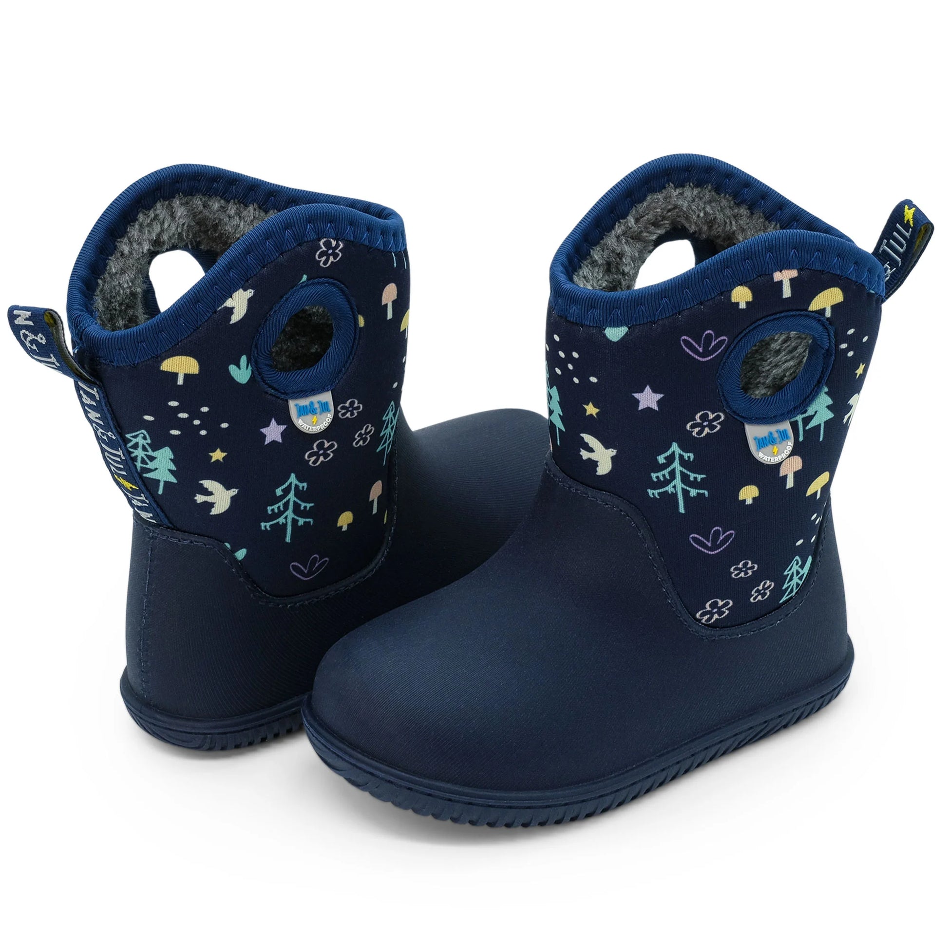 Kids Lite Waterproof Boots | Navy Forest - Hello Kids Baby Store