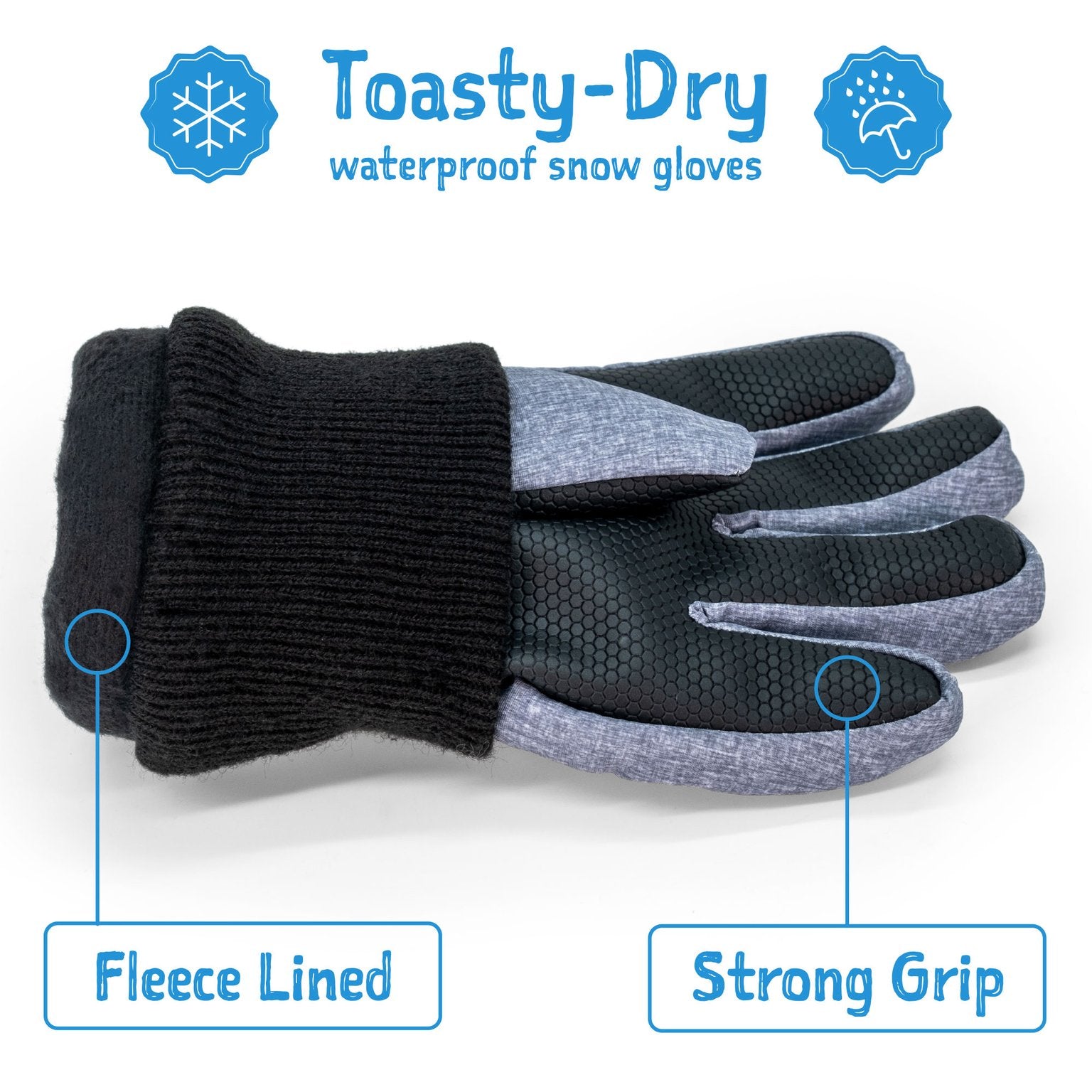 Kids Waterproof Gloves | Soft Brown - Hello Kids Baby Store