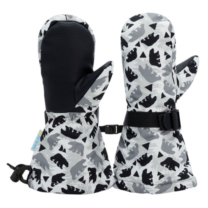 Kids Waterproof Mittens | Bear Cub - Hello Kids Baby Store