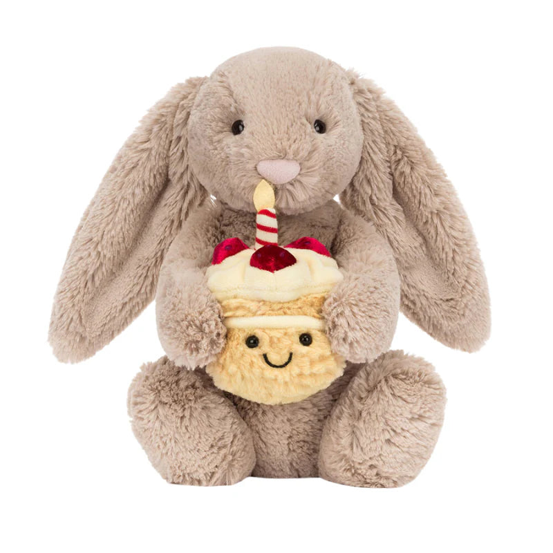 Bashful Beige Bunny 'Birthday' - Hello Kids Baby Store