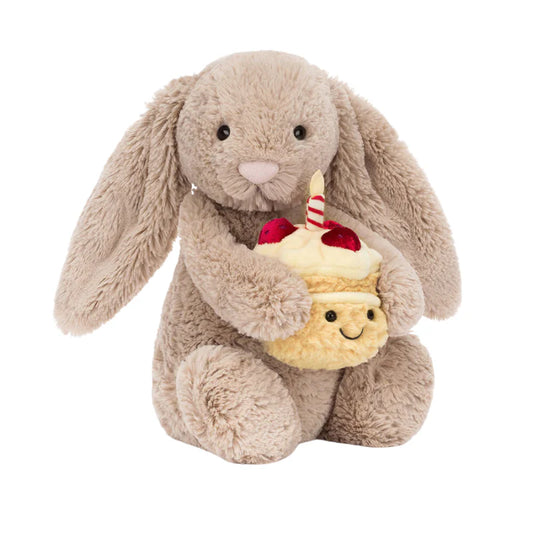 Bashful Beige Bunny 'Birthday' - Hello Kids Baby Store
