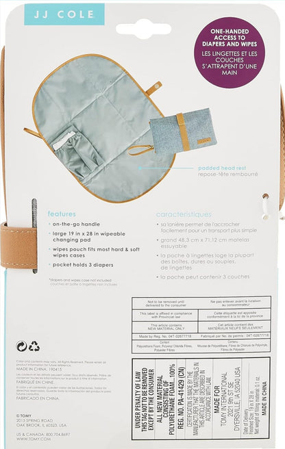 JJ Cole Changing Clutch Heather Grey - Hello Kids Baby Store