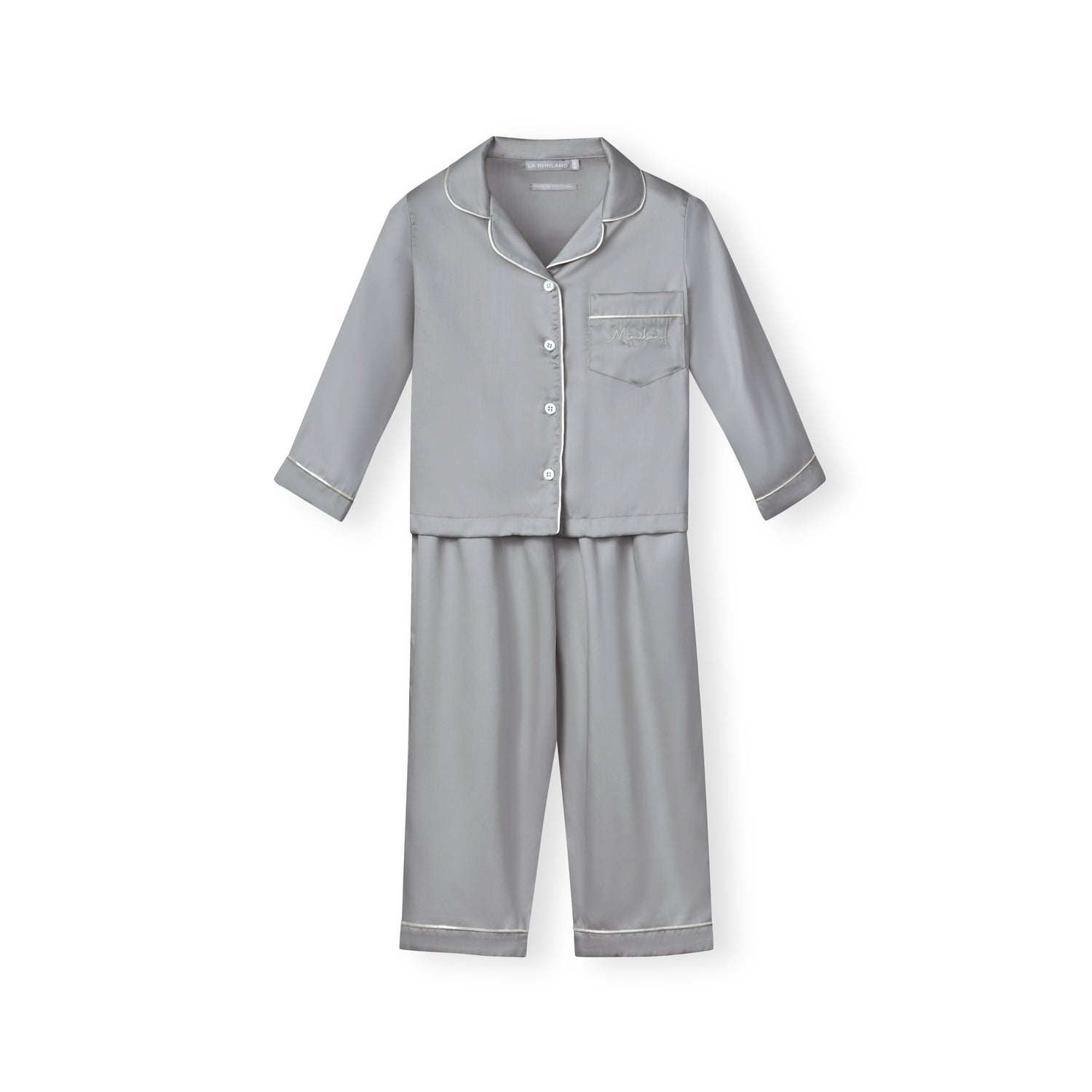 MI Classic TENCEL Silky Long Sleeve PJ Set - Hello Kids Baby Store