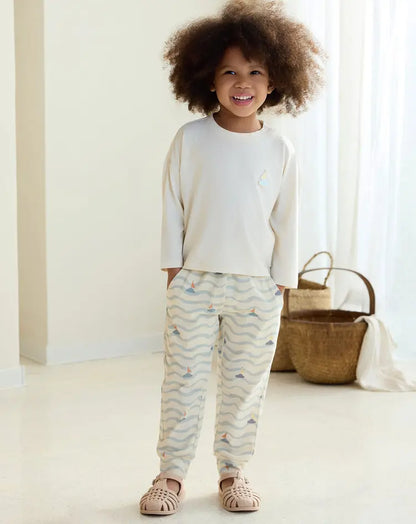 Avocado Bamboo Long Sleeve Tee-Jet Steam - Hello Kids Baby Store