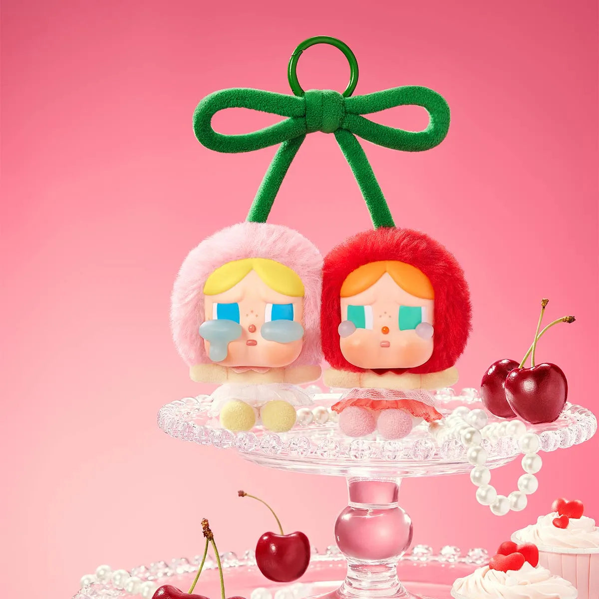 CRYBABY Crying For Love Series-Vinyl Plush Hanging Card (Love You Cherry Much) - Hello Kids Baby Store
