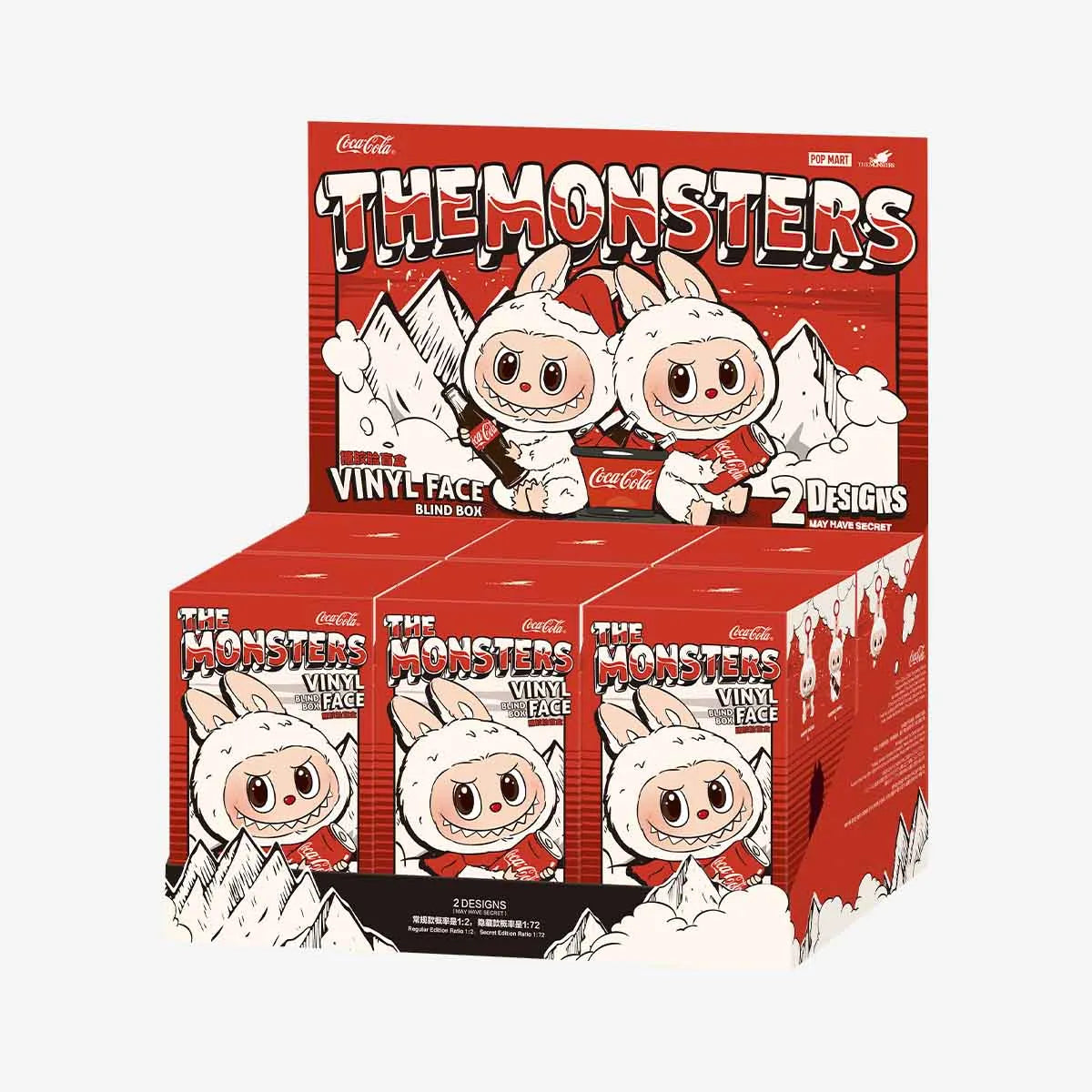 THE MONSTERS COCA-COLA SERIES-Vinyl Face Blind Box - Hello Kids Baby Store