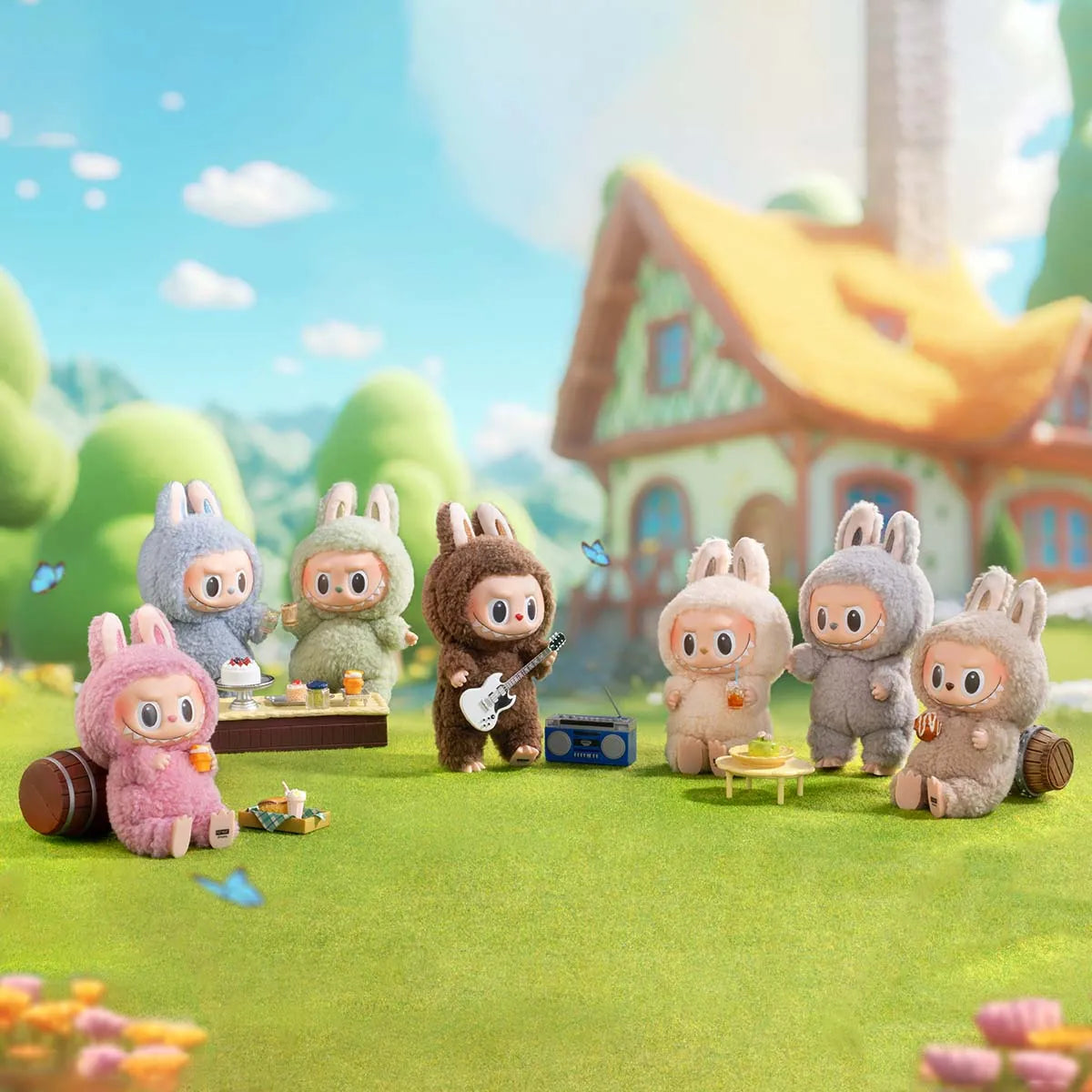 THE MONSTERS -LABUBU  Exciting Macaron Vinyl Face Blind Box - Hello Kids Baby Store