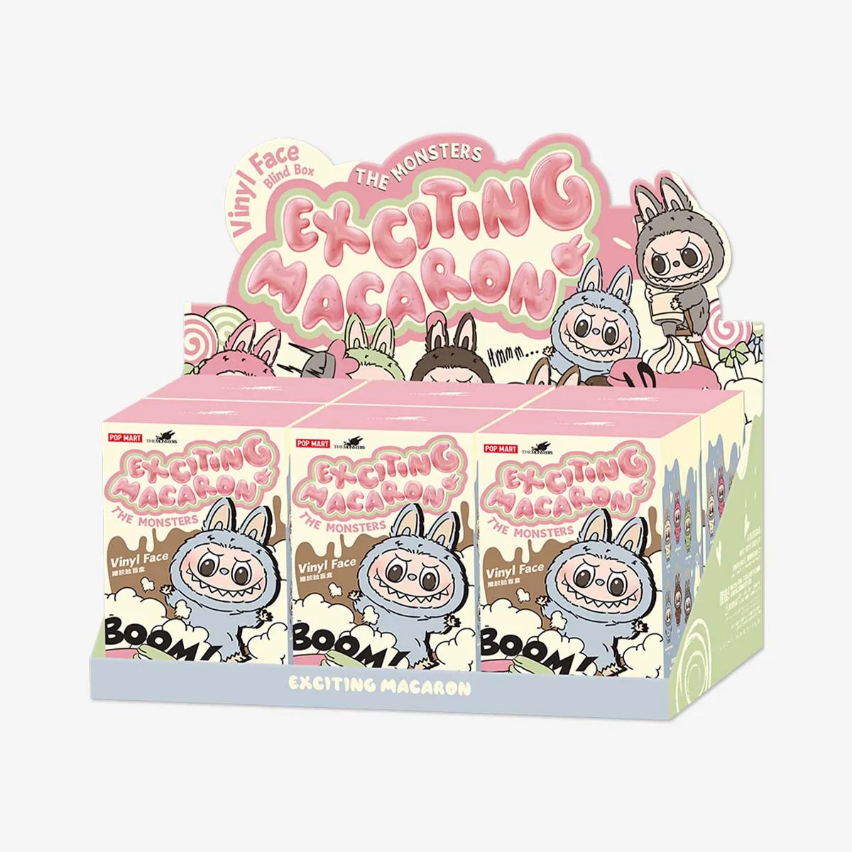 THE MONSTERS -LABUBU  Exciting Macaron Vinyl Face Blind Box - Hello Kids Baby Store