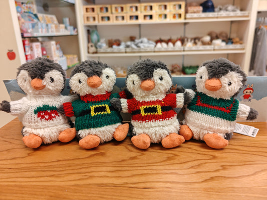 Jellycat Peanut Penguin Small with Diy sweater - Hello Kids Baby Store