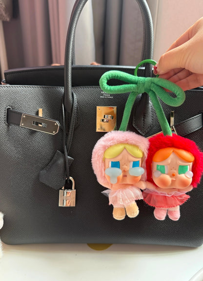 CRYBABY Crying For Love Series-Vinyl Plush Hanging Card (Love You Cherry Much)