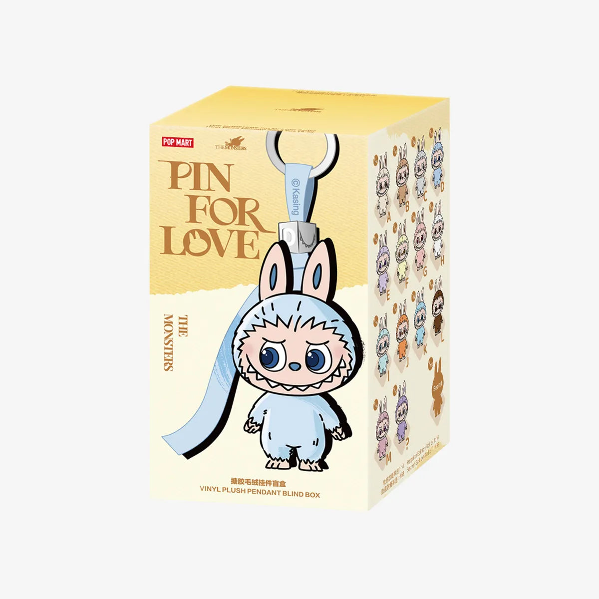 LABUBU ラブブ PIN FOR LOVEアソートボックス A-M POP MART 正規品保証 THE MONSTERS PIN FOR LOVE シリーズ A-M