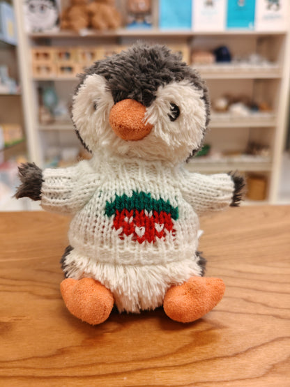 Jellycat Peanut Penguin Small with Diy sweater - Hello Kids Baby Store